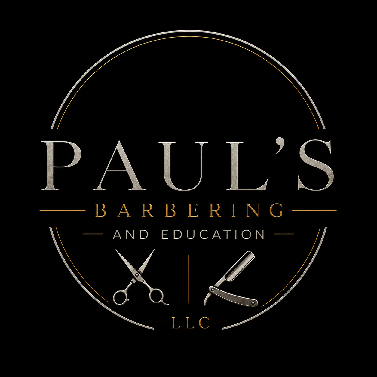 Paul's Barbering and Education LLC logo